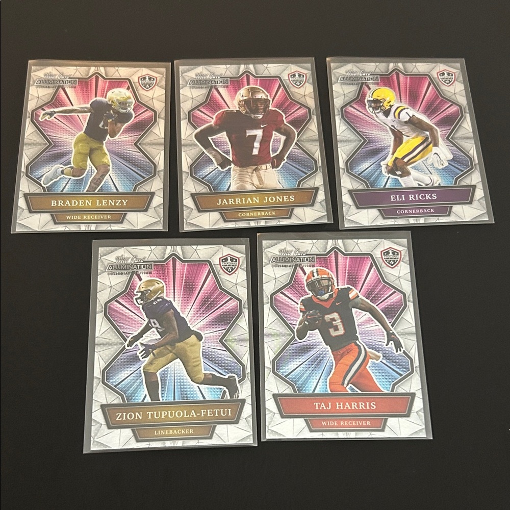 2021 College Football Trading Card Set - Wild Card Alumination NIL